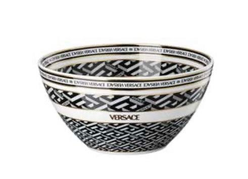 Versace Bowl La Greca Signature Black