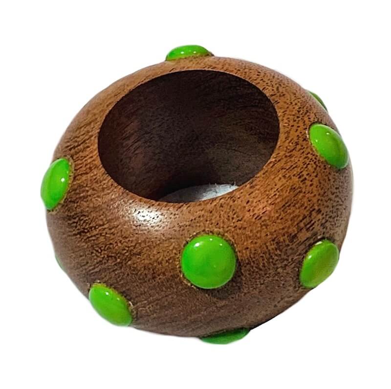 Candy Dots Napkin Rings, Set of 4