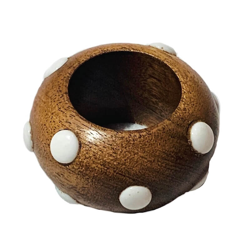 Candy Dots Napkin Rings, Set of 4