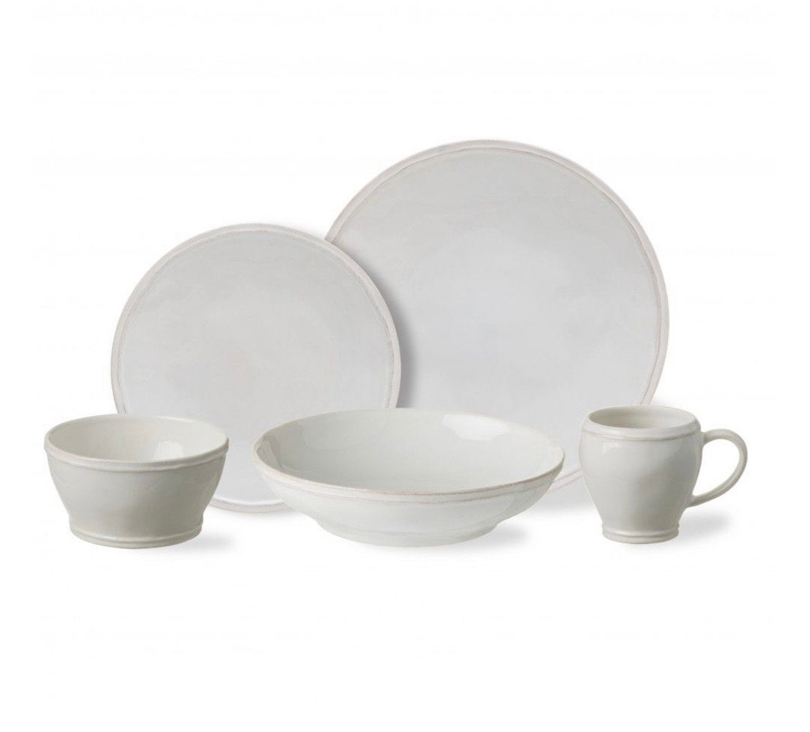 5 Piece Place Setting Fontana - White