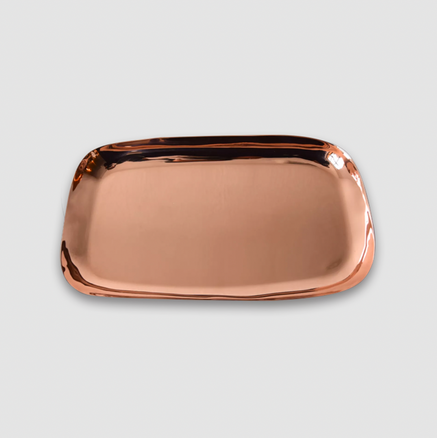 SCULPT Large Platter in Cooper