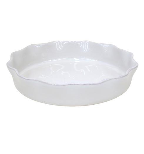 White Pie Dish 11"