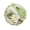 S/4 Border Scallop Placemats