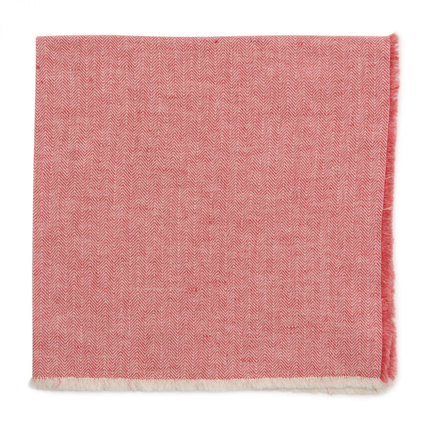S/4 21" Herringbone Fringe Napkin