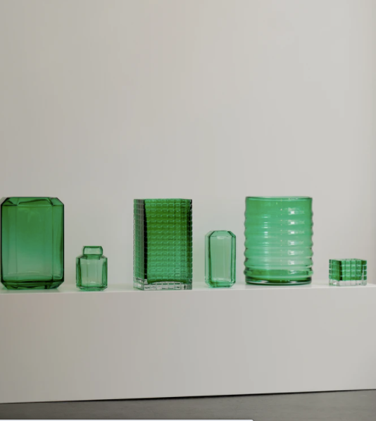 Jewel Vase Green Large