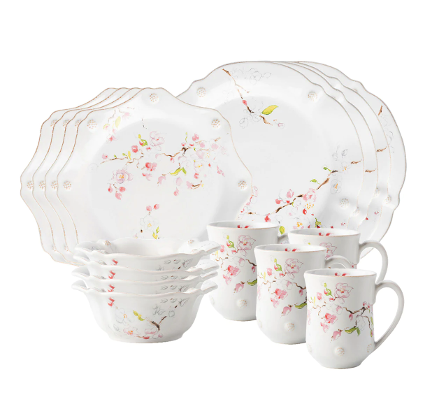 Berry & Thread Floral Sketch 16pc Set - Cherry Blossom