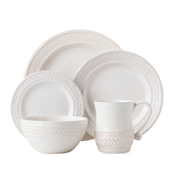Le Panier 5pc Setting - Whitewash