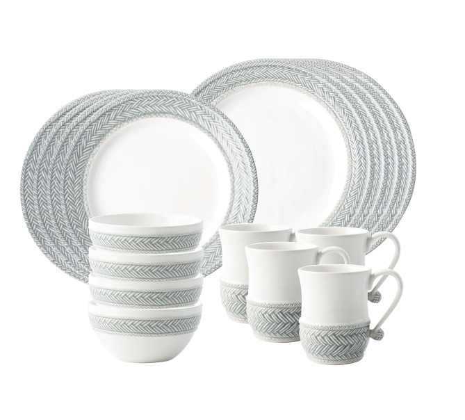 Le Panier 16pc Setting - Grey Mist