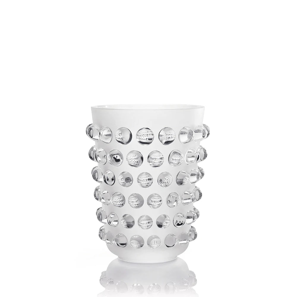 Lalique Mossi Vase Clear