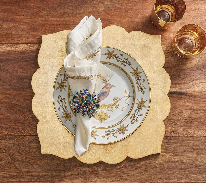 Fez Placemat in Champagne, Set of 4