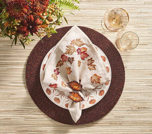 Spruce Placemat in Brown, Set of 4