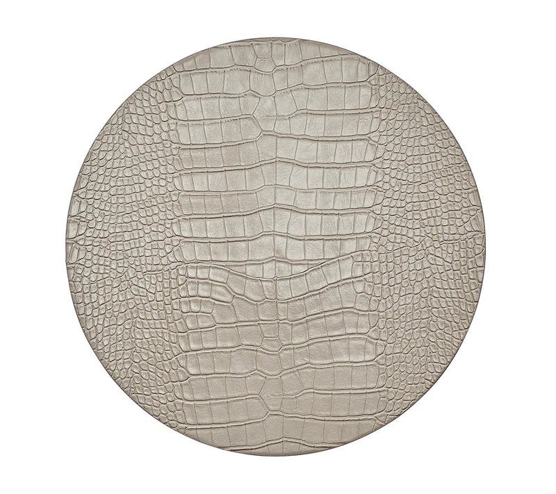 Croco Placemat in Sand, Set of 4