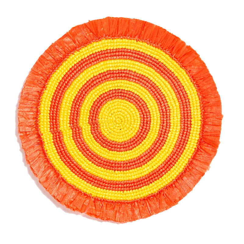 4 Woven Fringe Placemat